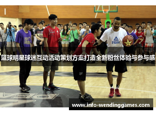 篮球明星球迷互动活动策划方案打造全新粉丝体验与参与感