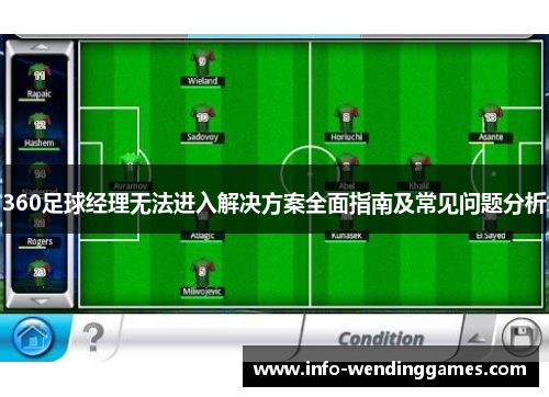 360足球经理无法进入解决方案全面指南及常见问题分析