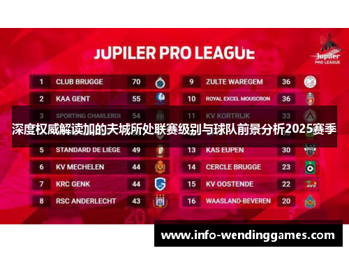 深度权威解读加的夫城所处联赛级别与球队前景分析2025赛季