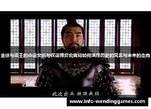 金徐与梁王的命运交织与权谋博弈究竟将如何演绎历史的风云与未来的走向